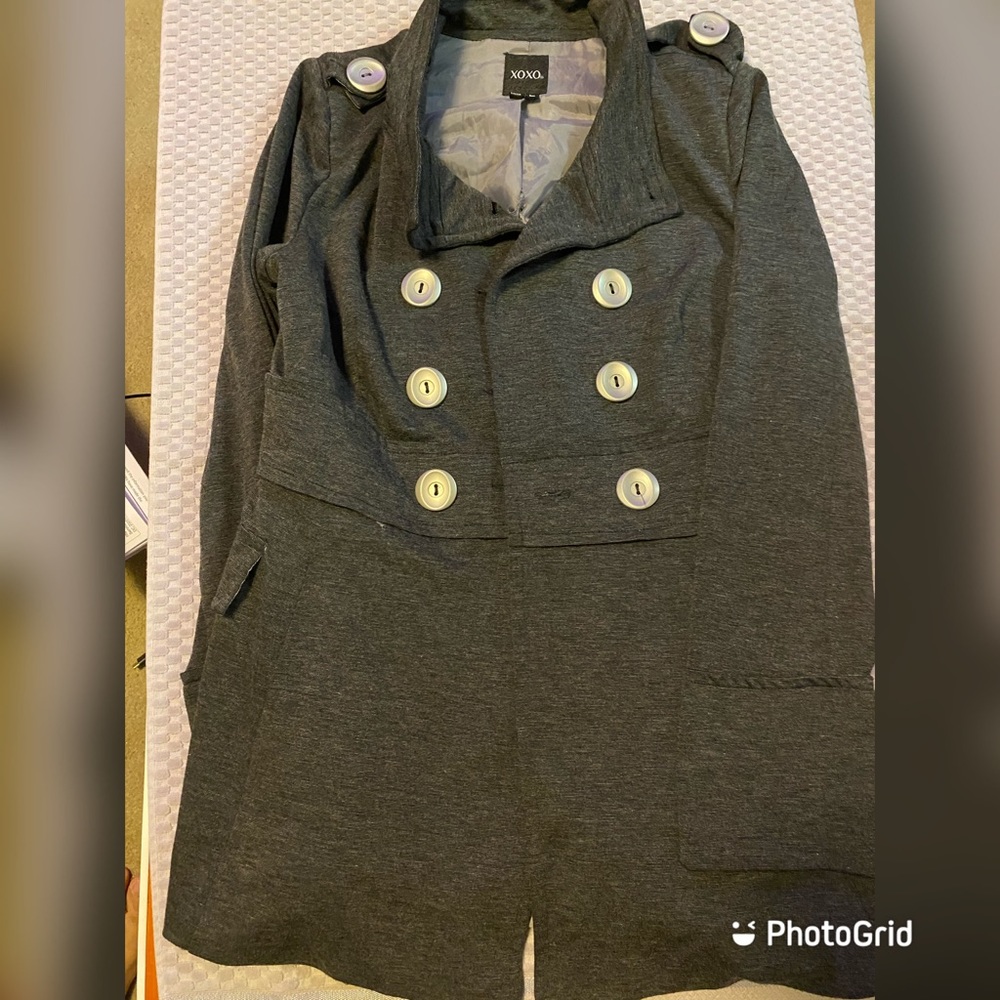 Gray Peacoat